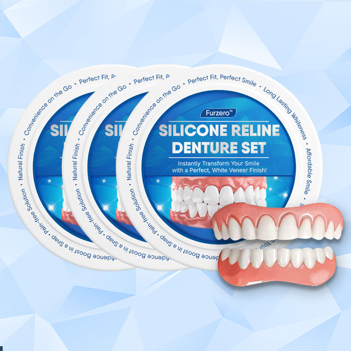 Furzero™ Silikon-Reline Gebiss-Set🦷