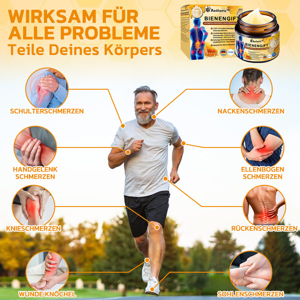 Aetheris™ Bienengift Sofort-Ultra-Stärke Schmerztherapie-Creme🇩🇪DGOU Genehmigt