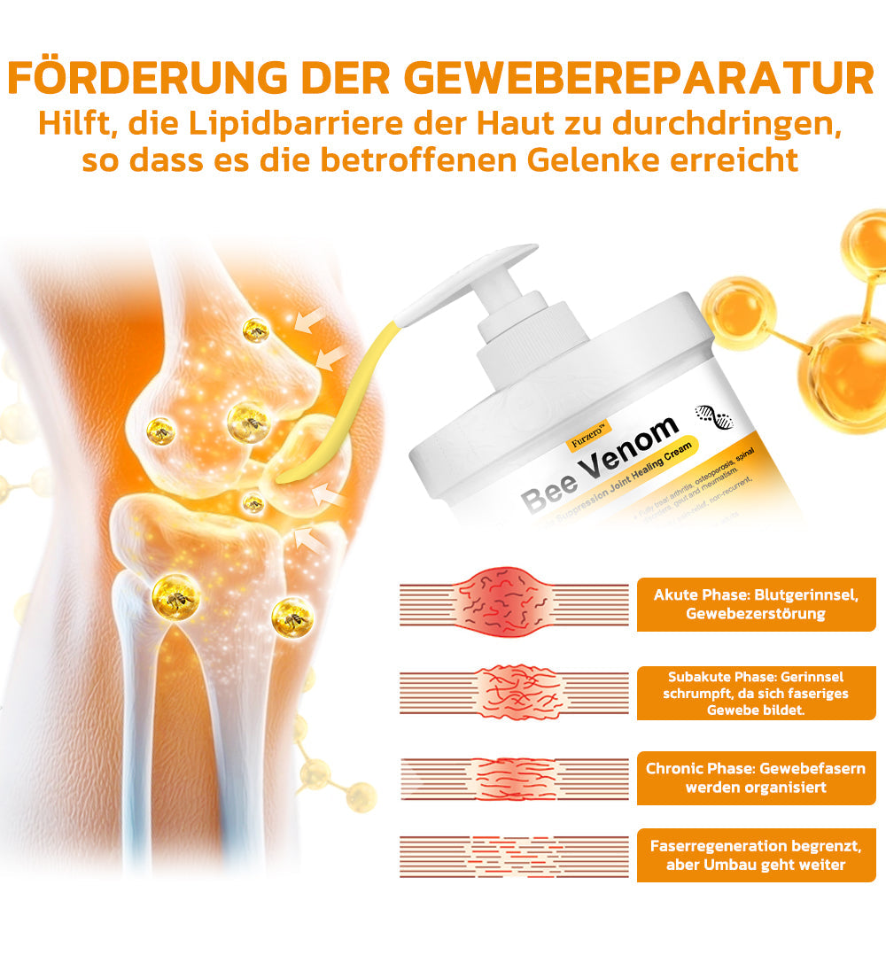 Furzero™ Bienengift Schmerzunterdrückung Gelenkheilungscreme  (👩🏼‍⚕️DGOU empfohlen)