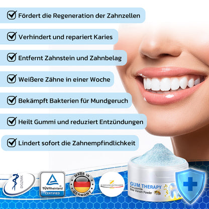 ❤️Furzero™ Focussmile Bienengiftbehandlung Pulver zum Einnehmen 🦷 (🇩🇪 BZÄK Zugelassen)