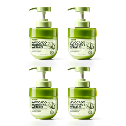 flysmus™ Avocado Straffendes & Falten reduzierendes Körperlotion-Peeling (🇩🇪 DDG Recommended)