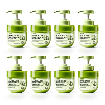 flysmus™ Avocado Straffendes & Falten reduzierendes Körperlotion-Peeling (🇩🇪 DDG Recommended)