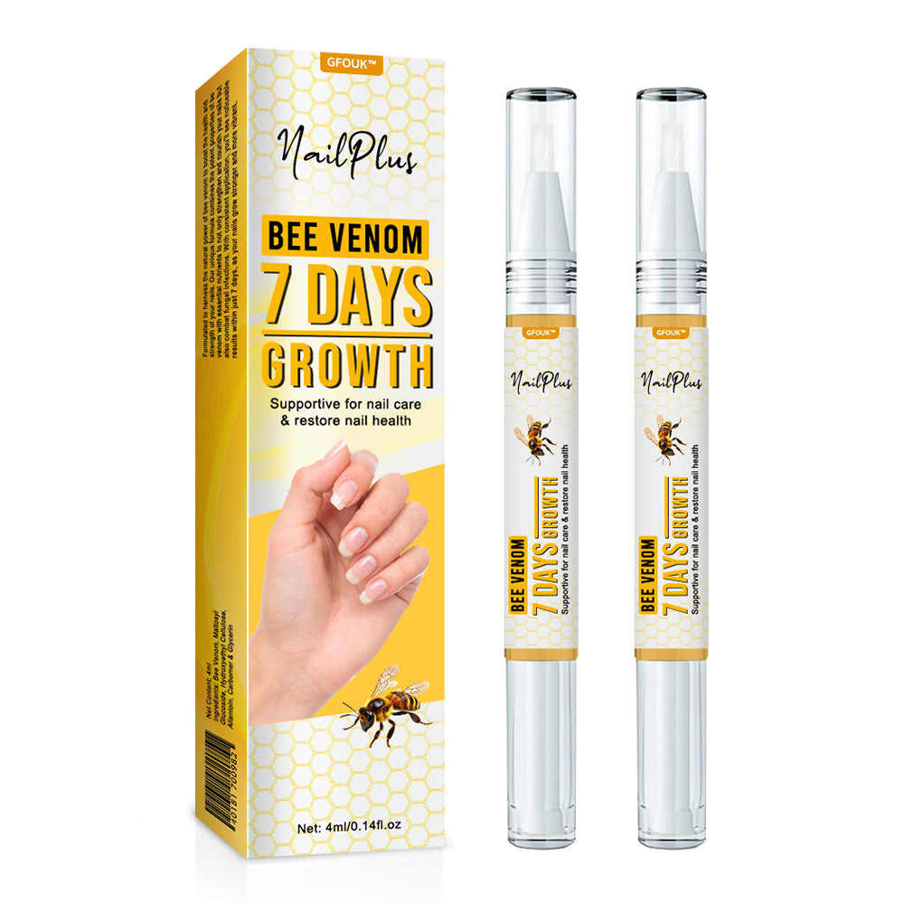 GFOUK™ NailPlus Starkes Bienengift 7 Tage Wachstum Nagelgel