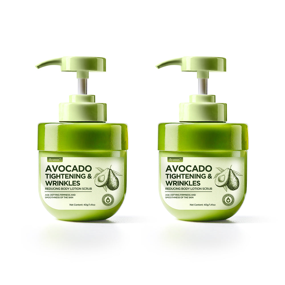 flysmus™ Avocado Straffendes & Falten reduzierendes Körperlotion-Peeling (🇩🇪 DDG Recommended)