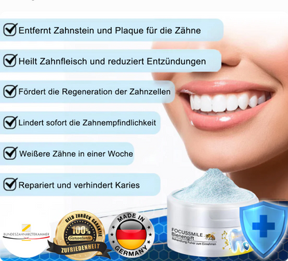 ❤️🔥Furzero™ Focussmile Bienengift Behandlung Pulver zum Einnehmen 🦷 (🇩🇪 BZÄK Recommended)