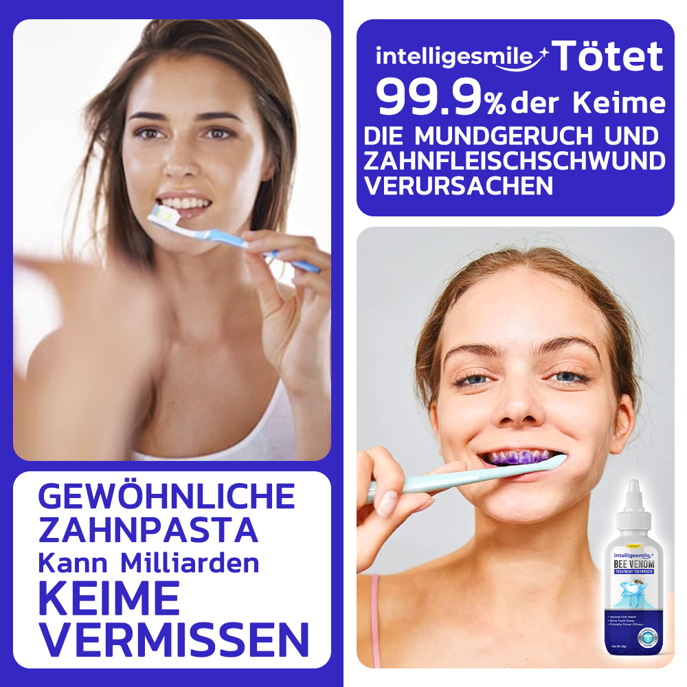 🇩🇪Furzero™ IntelligeSmile Zahnpasta mit Bienengift 🐝 (BZÄK / KZBV) Zugelassen