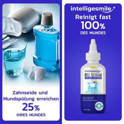 🇩🇪Furzero™ IntelligeSmile Zahnpasta mit Bienengift 🐝 (BZÄK / KZBV) Zugelassen