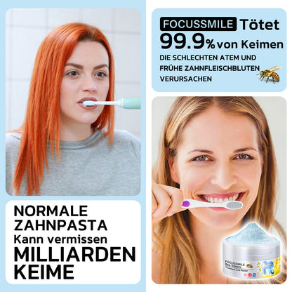 🦷🎖️Furzero™ Focussmile Bienengiftbehandlung Pulver zum Einnehmen (🇩🇪 BZÄK Zugelassen)