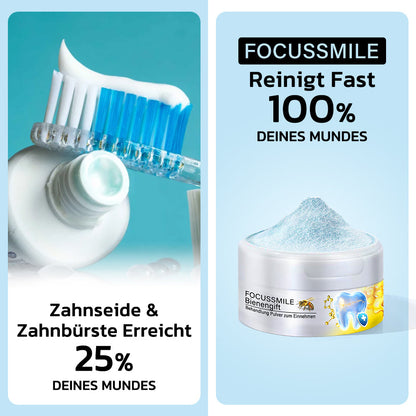 🦷🎖️Furzero™ Focussmile Bienengiftbehandlung Pulver zum Einnehmen (🇩🇪 BZÄK Zugelassen)