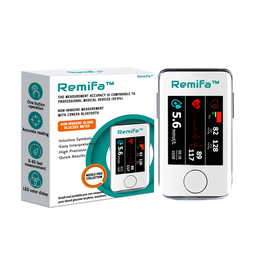 🩸【OFFICIAL STORE】Remifa™ Präzisions-Glukoseüberwachung Premium 👨‍⚕️Non-invasives medizinisches Gerät + exklusives Geschenk [99.9% Genauigkeit]
